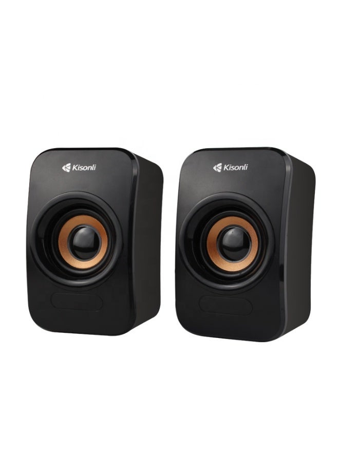 Kisonli Music System Home Theater Hifi Audio Kisonli KS-07 PC Speaker Karaoke System - Image 4
