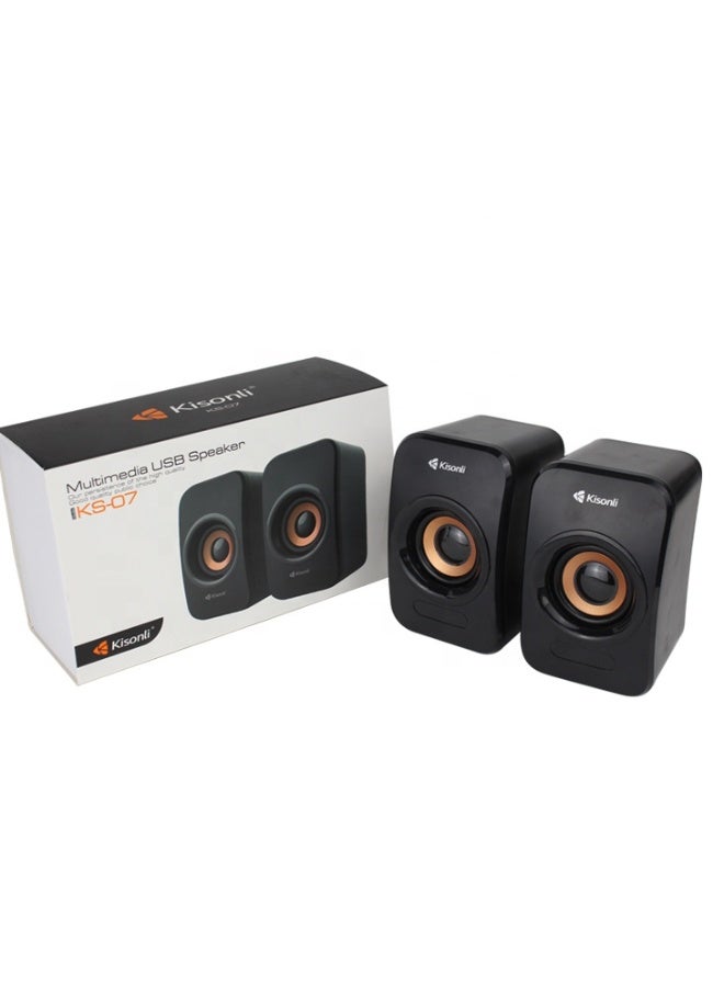 Kisonli Music System Home Theater Hifi Audio Kisonli KS-07 PC Speaker Karaoke System - Image 5