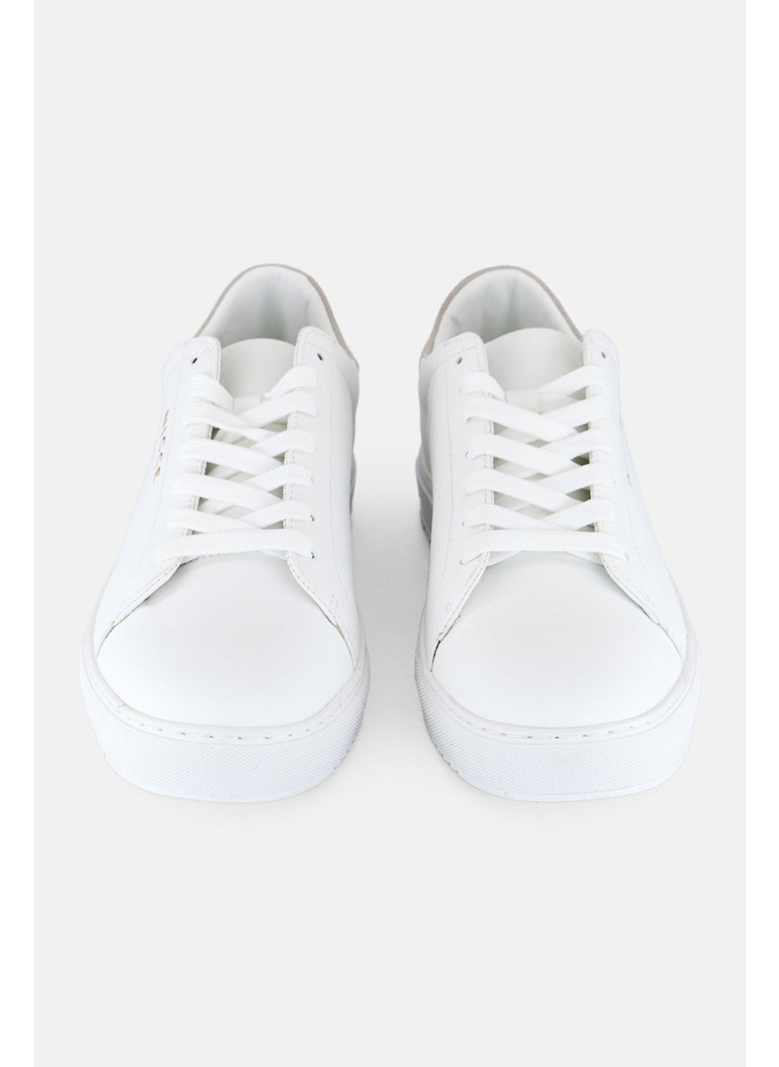 Nicce - Men Lace Up Casual Shoes, White - Image 1
