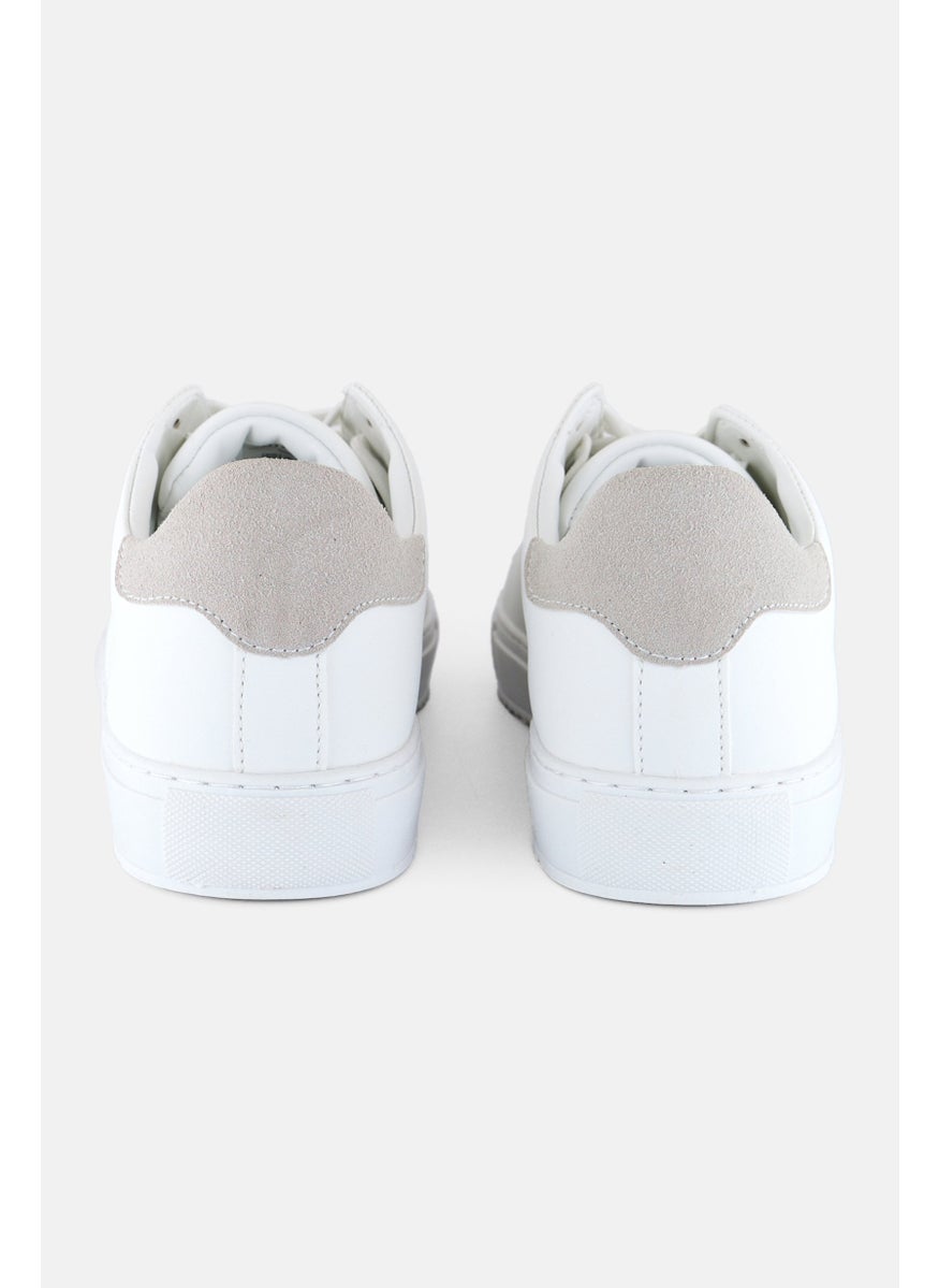 Nicce - Men Lace Up Casual Shoes, White - Image 1