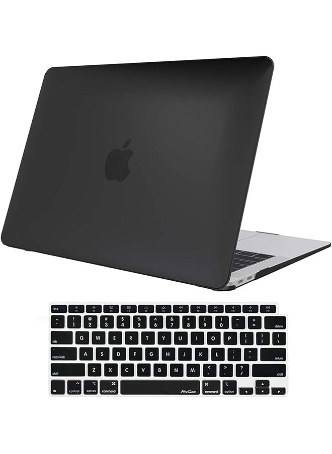 ProCase MacBook Air 13 Inch Case 2020 2019 2018 Release A2337 M1 A2179 A1932, Hard Case Shell Cover for MacBook Air 13-inch Model A2179 A1932 with Keyboard Skin Cover -Black - pzsku/Z035687C5DA770E0AEAD3Z/45/_/1730587478/9577df80-e294-4b00-9a4c-4072aafe72bd