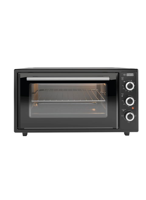 General GL 45 Lt Oven, Toaster, Grill, Double Glass Door, 1600 Watt, 3 Function, Up& Down Heating, Timer, Light, Cooking Tray & stand Included