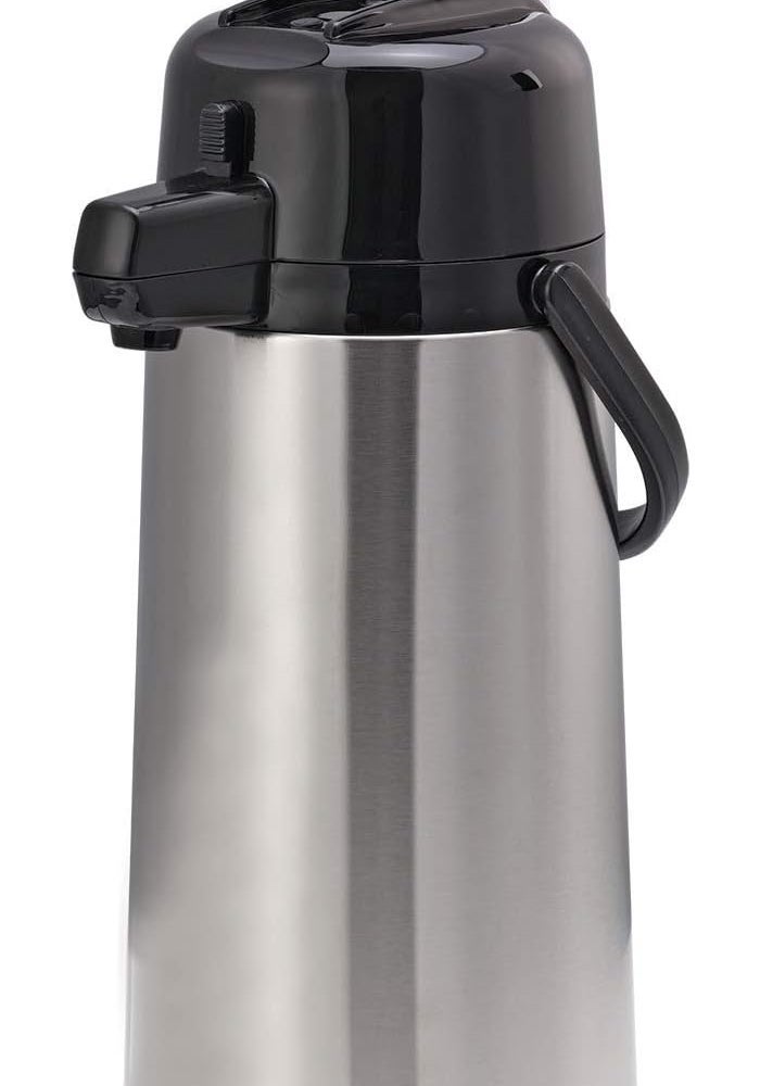 Service Ideas ECAL22S Eco-Air Airpot with Lever Lid, 2.2 L, Glass Lined - Image 1