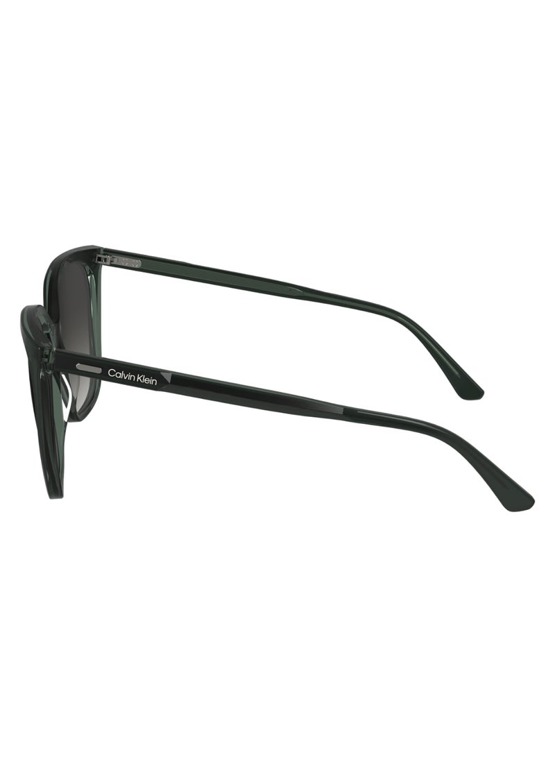 CALVIN KLEIN FULL RIM ACETATE MODIFIED RECTANGLE CALVIN KLEIN SUN CK24509S  5616 (339) GREEN/MINT  - Image 4
