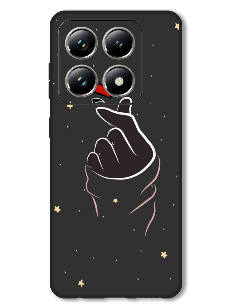 Theodor Case Compatible with Xiaomi 14T Pro Protection Shockproof Bumper Cover Snap Love - Image 1