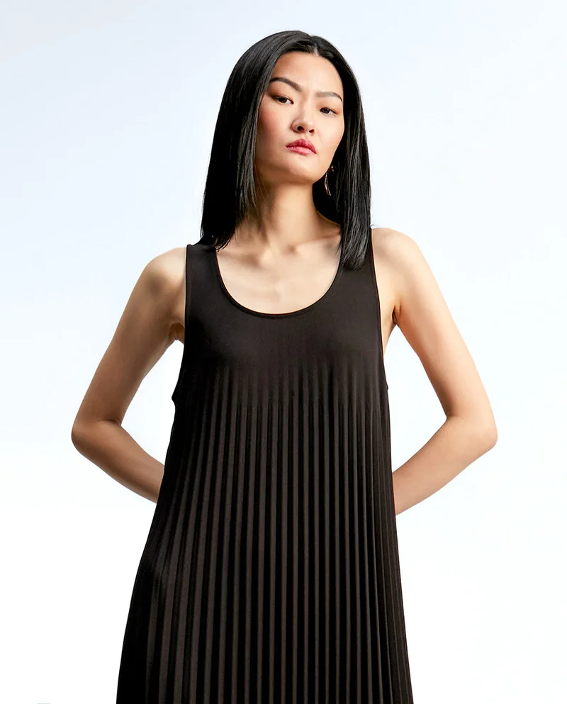 Lola Casademunt Sleeveless pleated dress