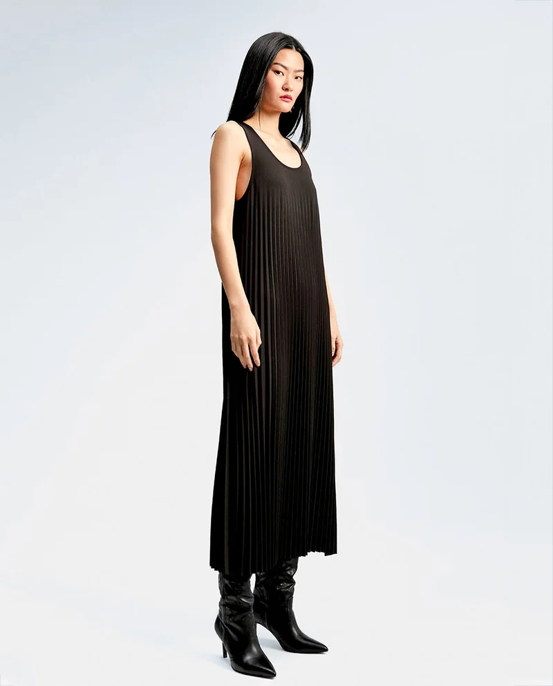 Lola Casademunt Sleeveless pleated dress