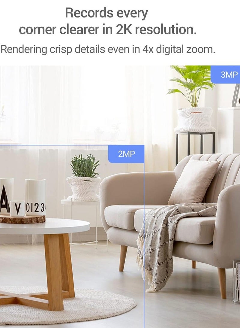 فون بلانيت كاميرا  من فون بلانت لحماية شاملة مع رؤية واسعة بزاوية 360° بدقة 3 ميجابكسل - Image 5