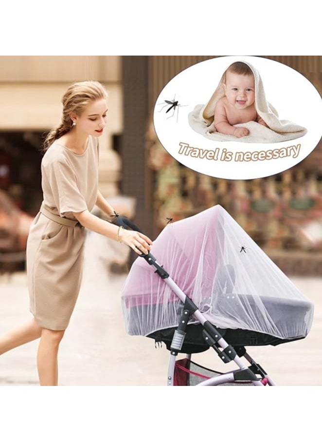 Moro Moro Universal Baby Mosquito Net for Strollers & Carriers – Breathable, Elastic Fit  - Image 3