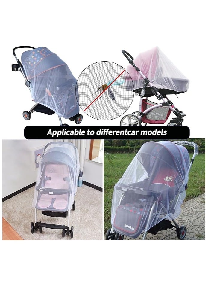 Moro Moro Universal Baby Mosquito Net for Strollers & Carriers – Breathable, Elastic Fit  - Image 5