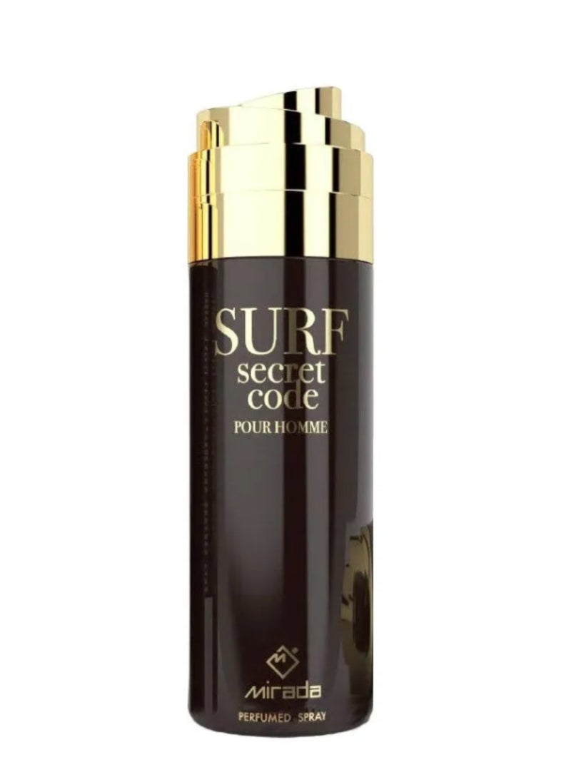 Mirada Mirada Surf Secret Code Spray for Men 200 ml brown 