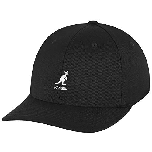 Kangol Wool Flexfit Baseball Hat for Men and Women LargeXLarge Black - Image 1