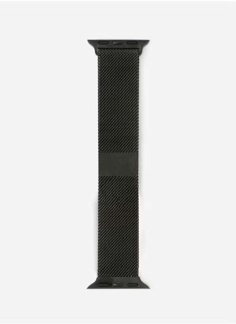 TIGER - Apple Watchband 42mm, 44mm, 45mm, 49mm Milanese Apple Watch Strap – Adjustable, Stylish Stainless Steel Mesh Band for Apple Watch Series 1-8, SE, Ultra – Comfortable, Durable, Sleek Design for Everyday Wear - Image 1