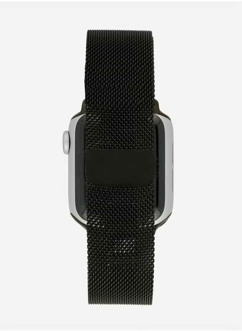 TIGER - Apple Watchband 42mm, 44mm, 45mm, 49mm Milanese Apple Watch Strap – Adjustable, Stylish Stainless Steel Mesh Band for Apple Watch Series 1-8, SE, Ultra – Comfortable, Durable, Sleek Design for Everyday Wear - Image 1