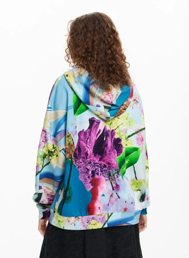 DESIGUAL Printed Sweatshirt M. Christian Lacroix