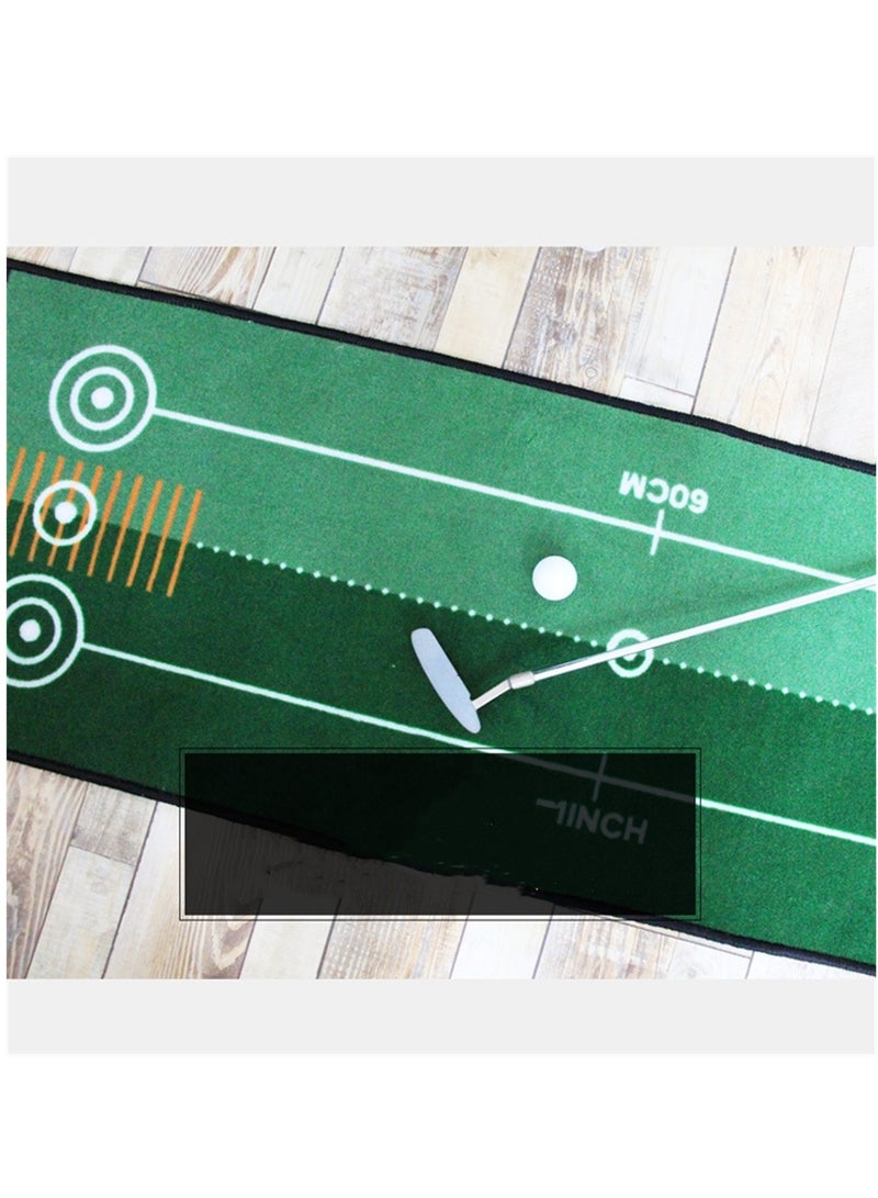 Generic 300*50cm Carpet Indoor Golf Putting Practice Blanket Exerciser Battery Mat Golf Mat - Image 2