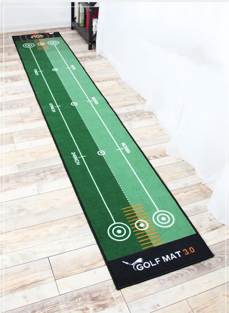 Generic 300*50cm Carpet Indoor Golf Putting Practice Blanket Exerciser Battery Mat Golf Mat - Image 3