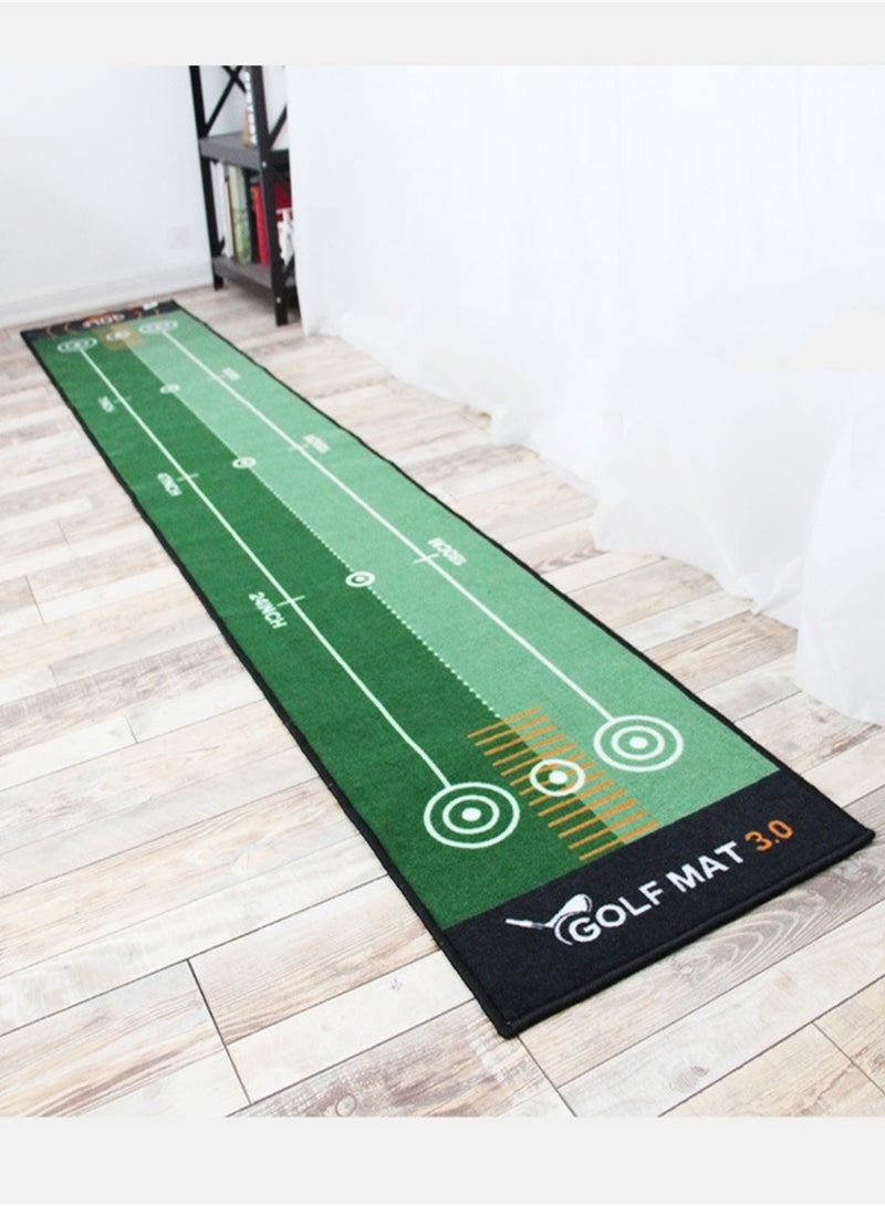 Generic 300*50cm Carpet Indoor Golf Putting Practice Blanket Exerciser Battery Mat Golf Mat - Image 4