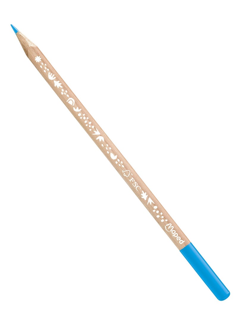 Maped 12-Piece Smiling Planet Colour Pencils Multicolour - Image 2