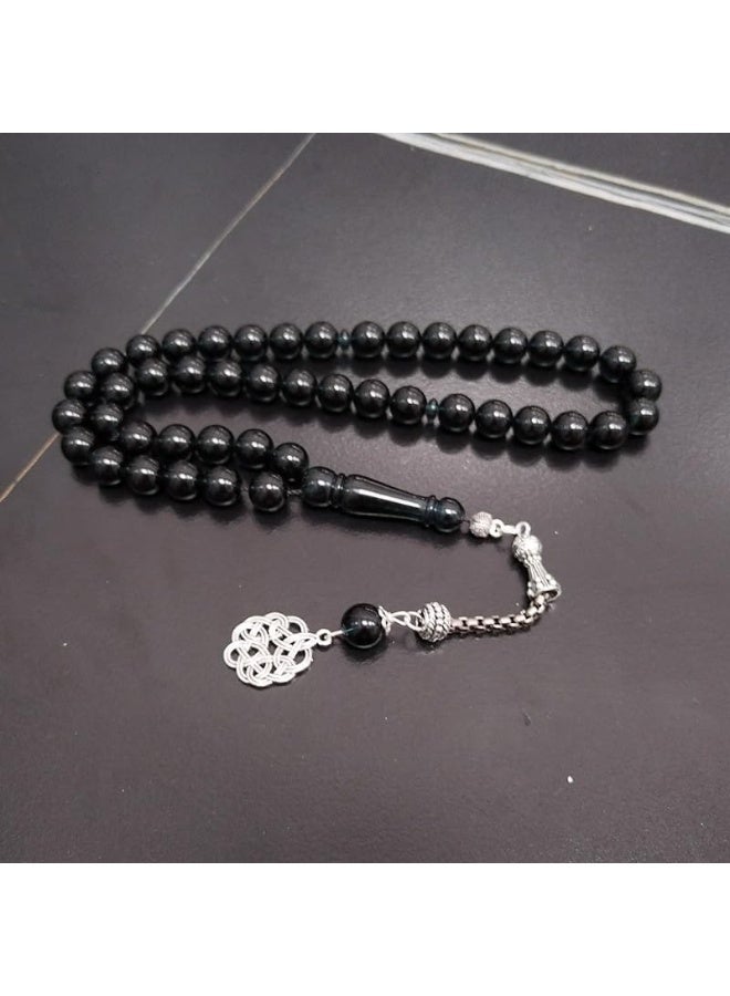 Misbaha Prayer Beads - 45 Pcs Premium Koker Rosary for Muslim Men  Women, Pray Beads, Islamic Tasbih Dhikr(Ideal Gift for Eid/Ramadan)-10mm - Image 4