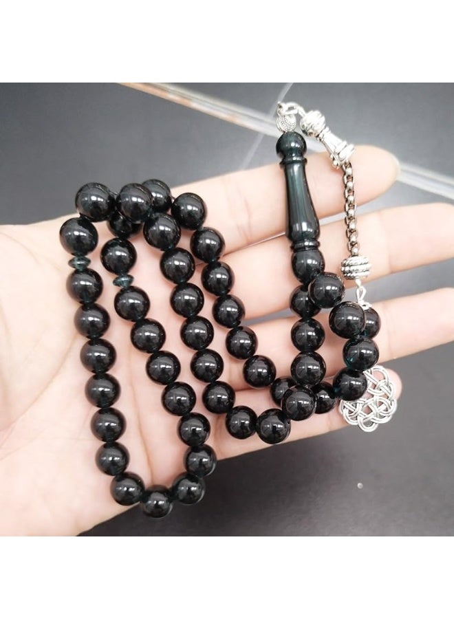 Misbaha Prayer Beads - 45 Pcs Premium Koker Rosary for Muslim Men  Women, Pray Beads, Islamic Tasbih Dhikr(Ideal Gift for Eid/Ramadan)-10mm - Image 3