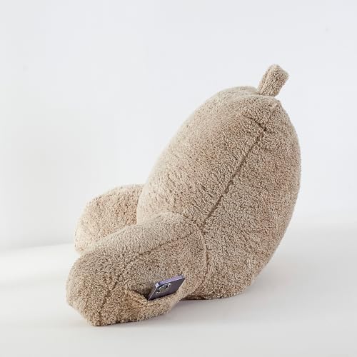 StarAneer Reading Pillow for Sitting in Bed, Back Pillow Reading Pillow with Arms & Back Support, Dorm Room Essential for Girls and Boys Bed Chair Pillow - Image 4