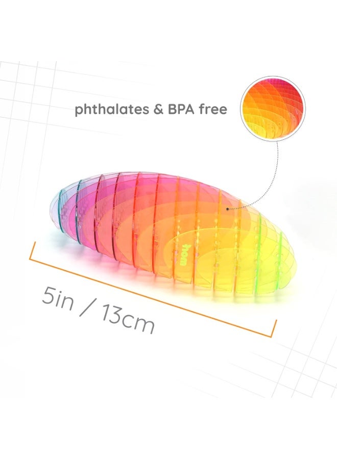 general Morf Fidget Worm Toy - Flexible 3D Sensory Slug Figgy Toy for Kids, Teens, and Adults – Stretchy, Quiet, Stress and Anxiety Relief, Focus - For Play, School, Work Gifts, Great For Classroom and Office - Image 5