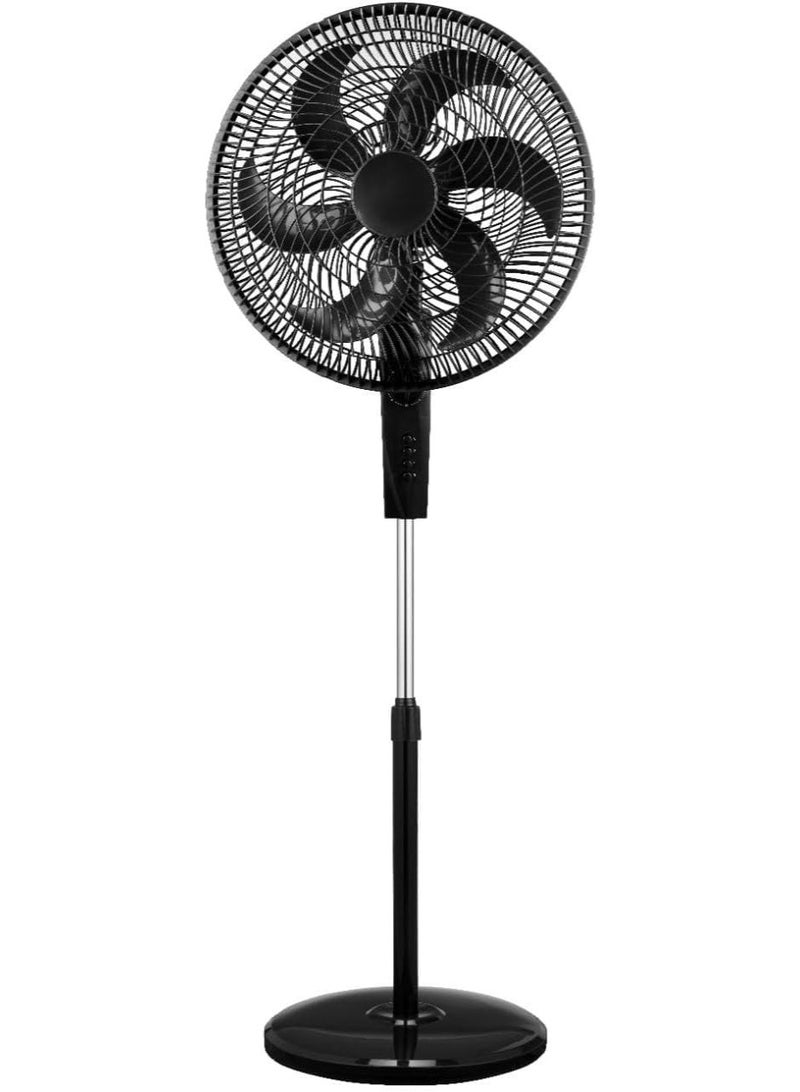 iHome I Home IH518 Stand Fan, 18 Inch, 5 Blades - Multi Color - Image 1