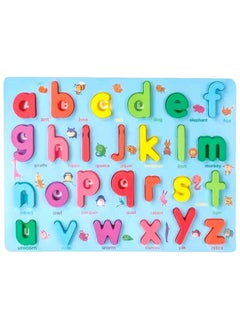 BJM Alphabet ABC Wooden Puzzles Board Kit 
