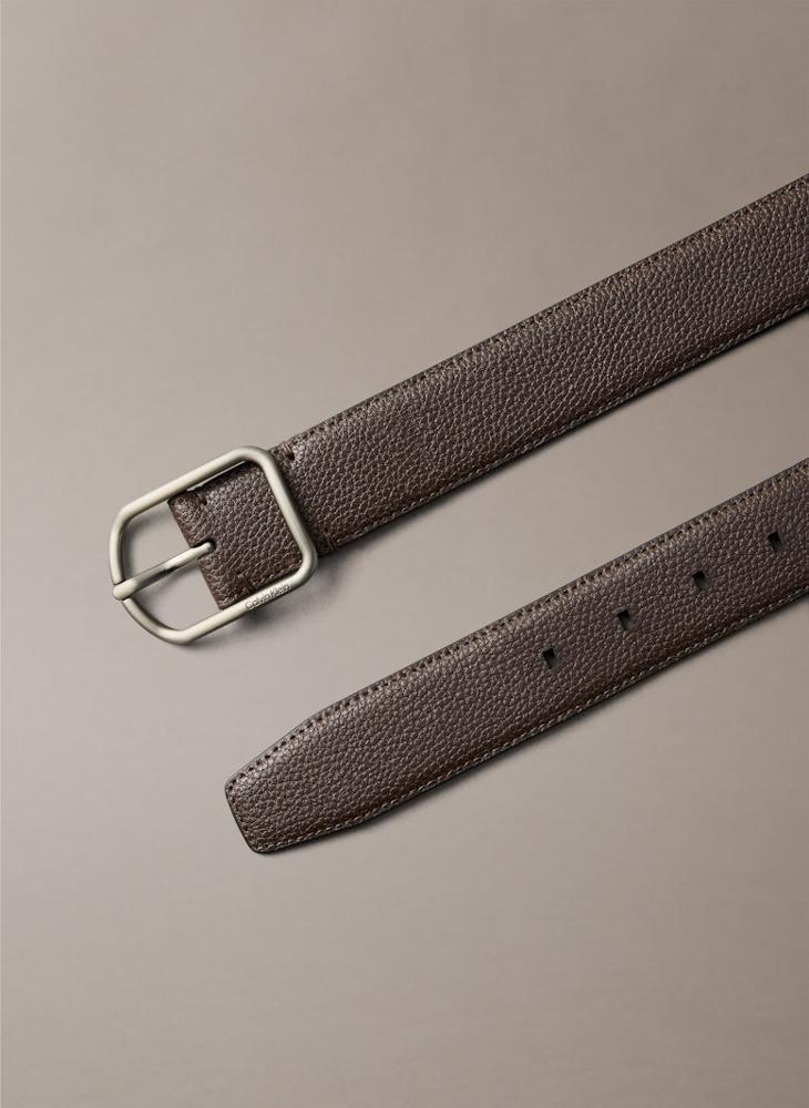 CALVIN KLEIN ROUND BUCKLE allocated hole belt - Image 3