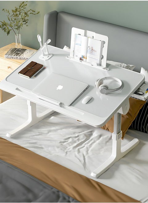 Laptop Desk for Bed Adjustable Laptop Stand for Bed with USB Charge Port Lap Desk Bed Tray Table Foldable Portable Laptop Table for Sofa Floor Desk for Adults