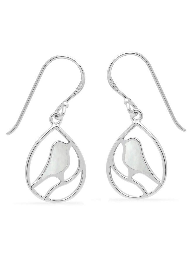 Jewelry Sterling Silver Mother Of Pearl Bird Teardrop Inlay Earrings - pzsku/Z0357DEEA088AF51E4C48Z/45/_/1714988010/32ece554-1e77-4ad2-b7de-884337f56c2b