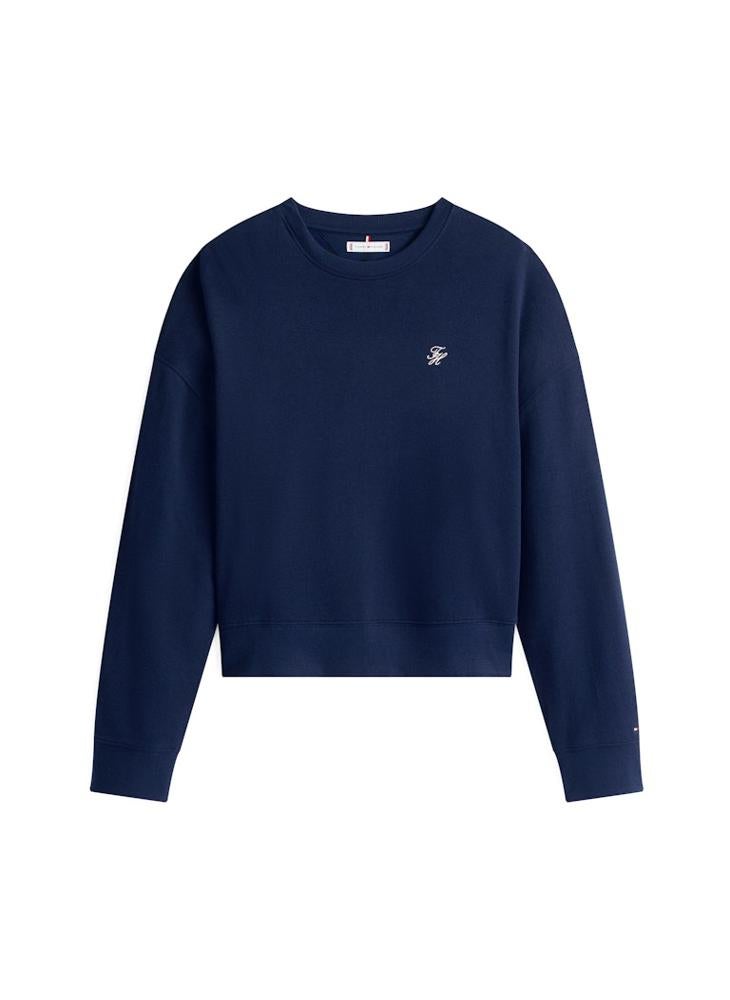 TOMMY HILFIGER Logo Crew Neck Sweatshirt - Image 5