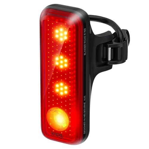 Knog Blinder R150 USB Rechargeable Rear Tail Lamp 150 Lumen LED with Strobe Angled Beam for Maximum Visibility Up to 50 Hours Runtime - Image 1
