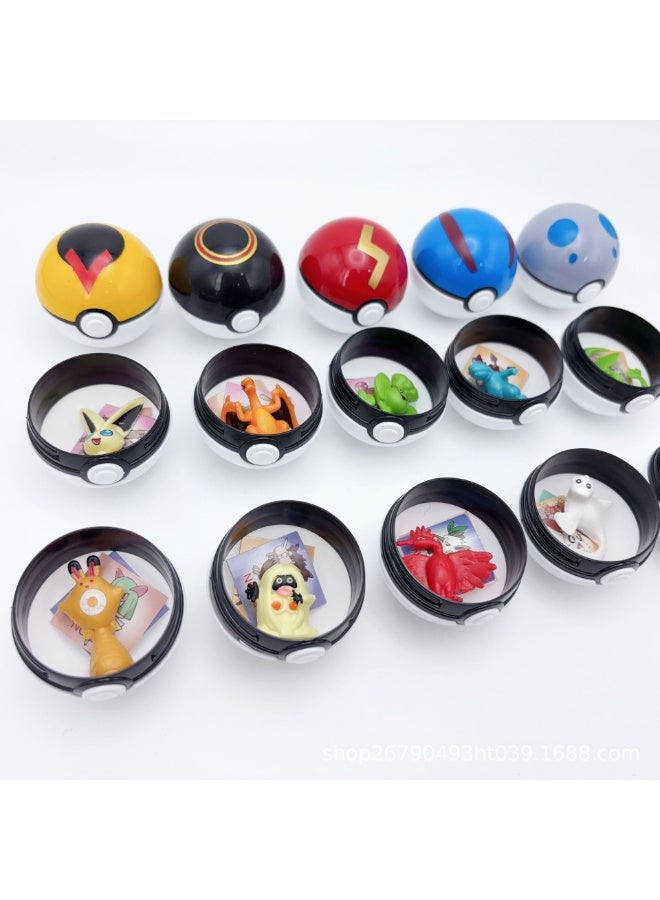 12 Random Boxes Containing Pokémon Balls, Pokémon Figures, Children's Toys, Pokémon Collectibles, and Gifts - Image 5