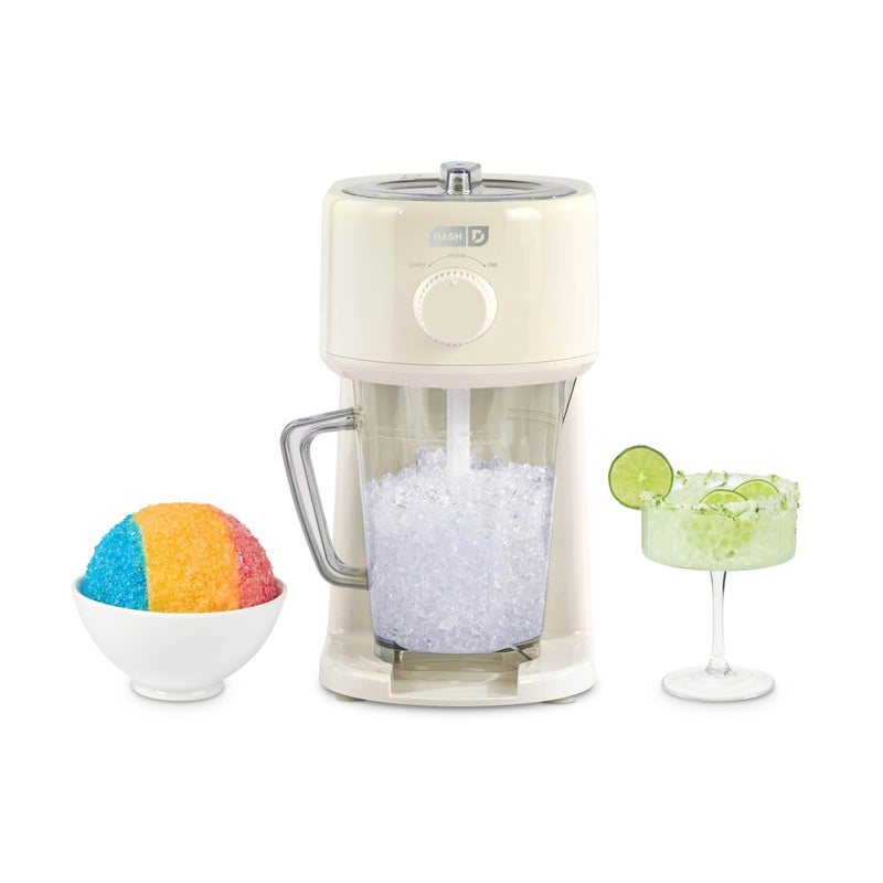 Dash Deluxe Shaved Ice  Slushy Maker with Serving Pitcher 1L MultiPurpose Ice Shaver Machine for Homemade Shaved Ice Snow Cones Slushies Cocktails  More  Cream