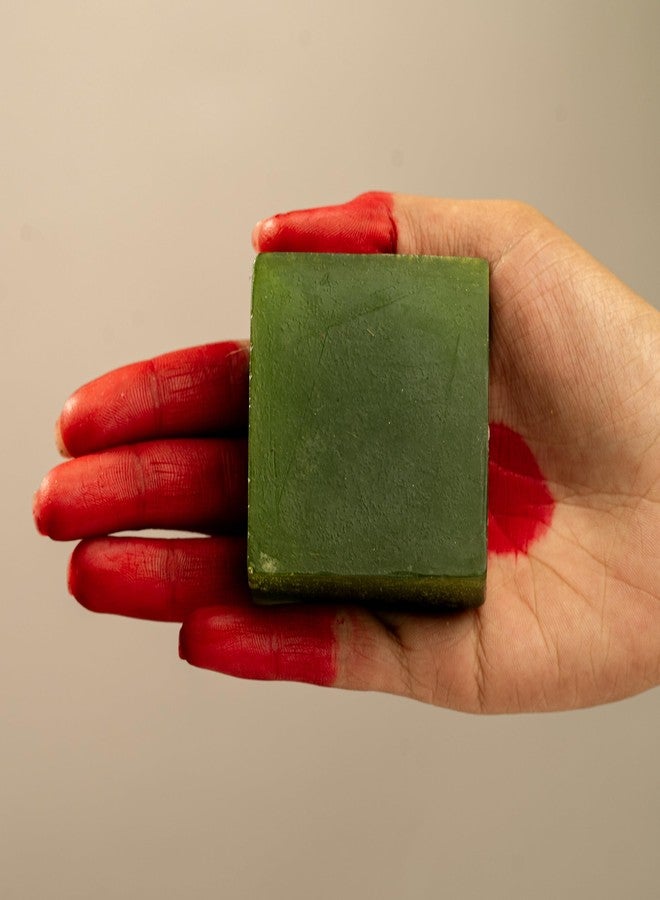 Anahata Hridaya Gentle Bathing Bar for Kids 100g | Natural Baby Soap Bar with Aloe Vera & Jasmine | Hydrating & Refreshing Daily Soap for Babies - Image 3
