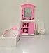 Gloria My Fancy Life Dollhouse Furniture Bath Room with Bath Tub and Vanity - Image 3