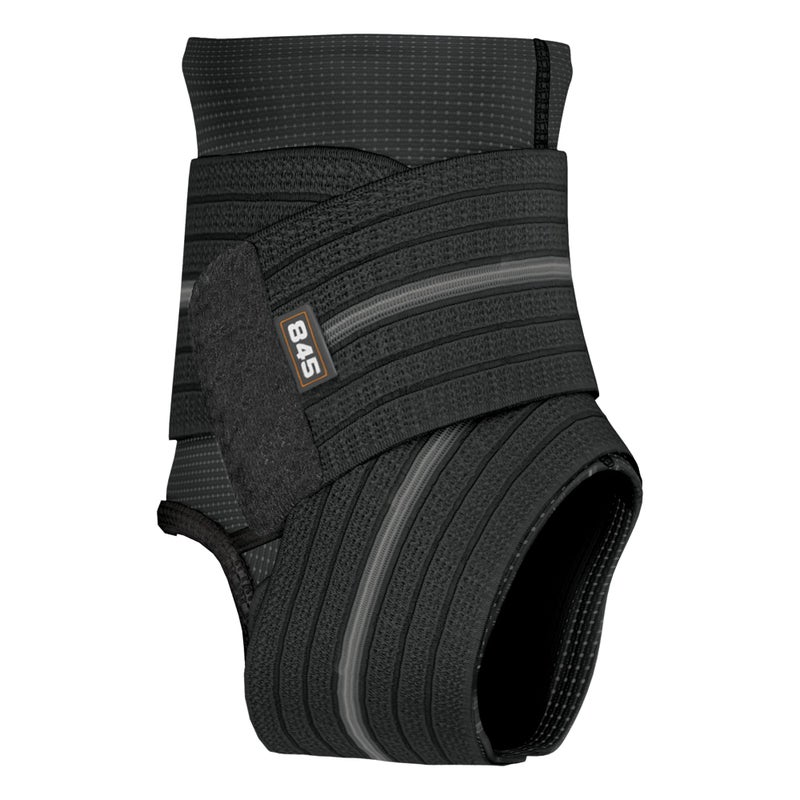 Shock Doctor Ankle Sleeve with Compression Wrap Support (Black, Large) - Image 4