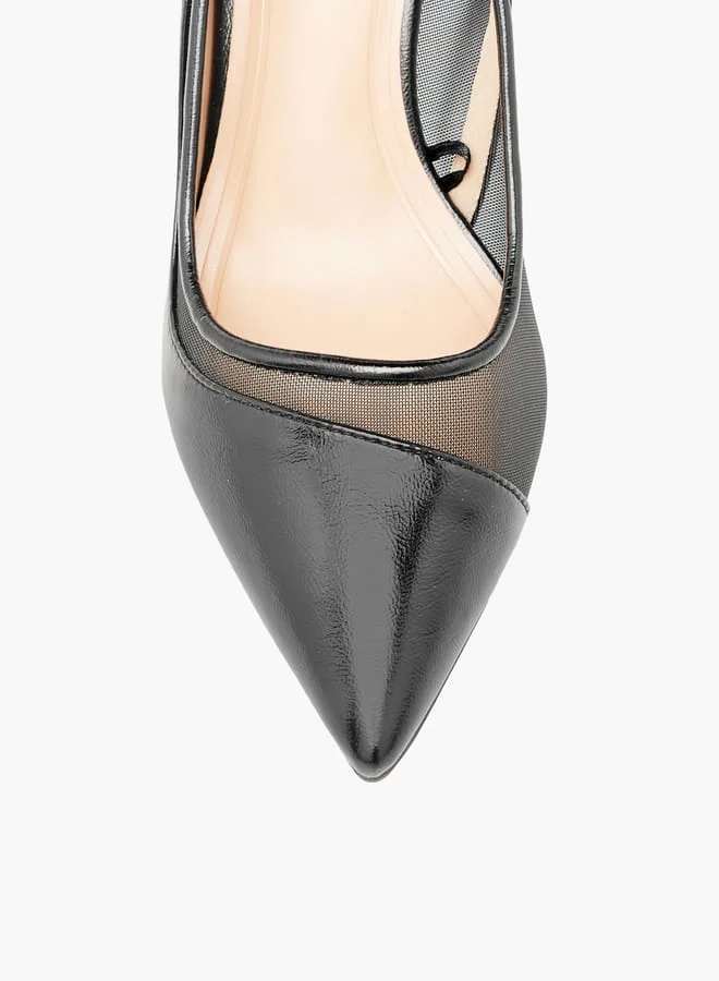 Celeste Womens Textured Slip-On Pumps With Stiletto Heels