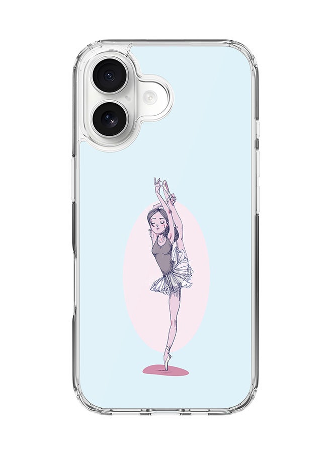 Classic Clear MagSafe Case for iPhone 17 , Hybrid Soft Case Flexible Edges Anti Drop TPU PC Gel Thin Transparent Cover [ Designed for iPhone 17 ] - Flying Ballerina