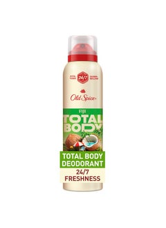 Old Spice Old Spice Whole Body Deodorant for Men, Total Body Deodorant, Fiji Scent, Aluminum Free Deodorant Spray for 24/7 Freshness // Dermatologist Tested Whole Body Deodorant, 3.5 oz  - Image 1