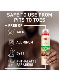 Old Spice Old Spice Whole Body Deodorant for Men, Total Body Deodorant, Fiji Scent, Aluminum Free Deodorant Spray for 24/7 Freshness // Dermatologist Tested Whole Body Deodorant, 3.5 oz  - Image 3
