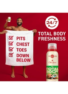 Old Spice Old Spice Whole Body Deodorant for Men, Total Body Deodorant, Fiji Scent, Aluminum Free Deodorant Spray for 24/7 Freshness // Dermatologist Tested Whole Body Deodorant, 3.5 oz  - Image 2