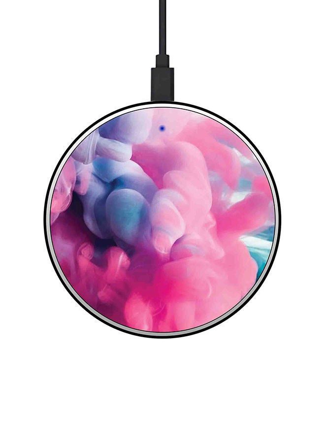 NIBEMINENT 15W Ultra Slim Fast Wireless Charger Multicolour