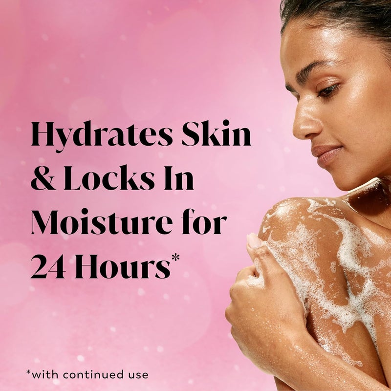 Olay Body Wash for Women Hydrating Moisturizing Holiday Edition With Plant Based Cleansers B3 Complex For All Skin Types Champagne Blush with Berries Sugared Rim Rose Petals Scent 22 fl oz - Image 2