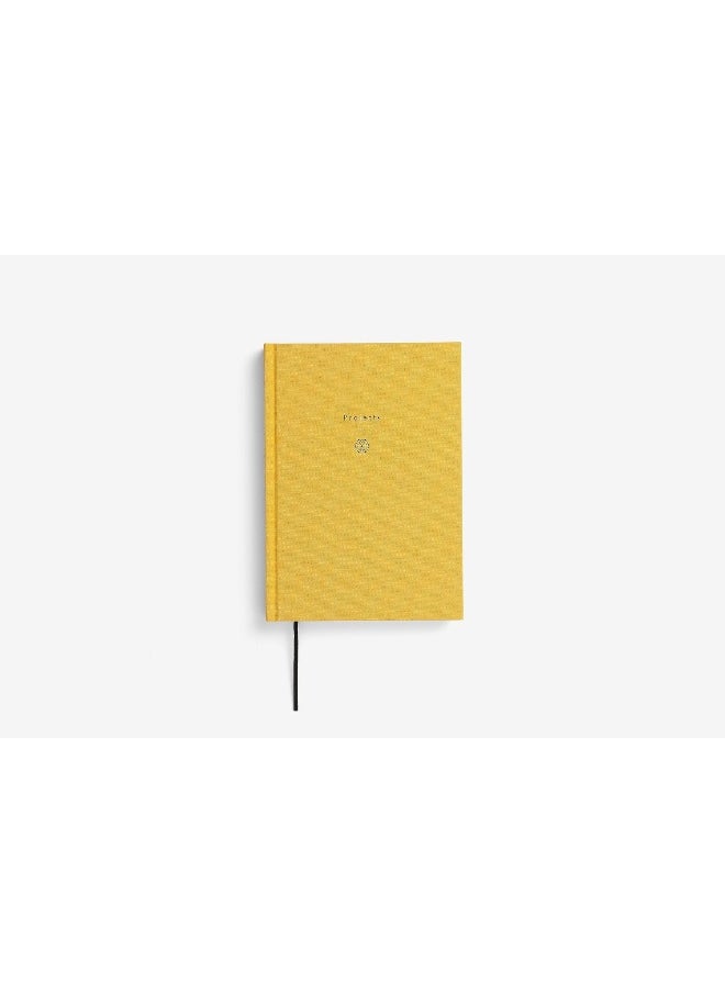 Writing as Therapy Journal: Projects: A Linen-Bound Notebook Designed to Accommodate Ideas, Aspirations and Worries  - Image 1
