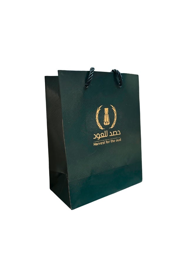HASD-OUD Al-Shumookh Gifting Box | Luxury Black Leather Gift Box | Oud Maroki Ounce | Quarter Tola Oud Oil Blend - Image 2