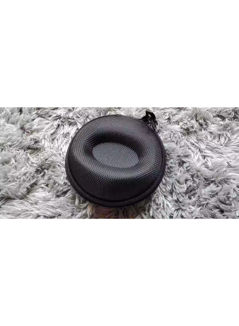 Single zippered case with filled round portable case for watches and smartwatches - Image 4