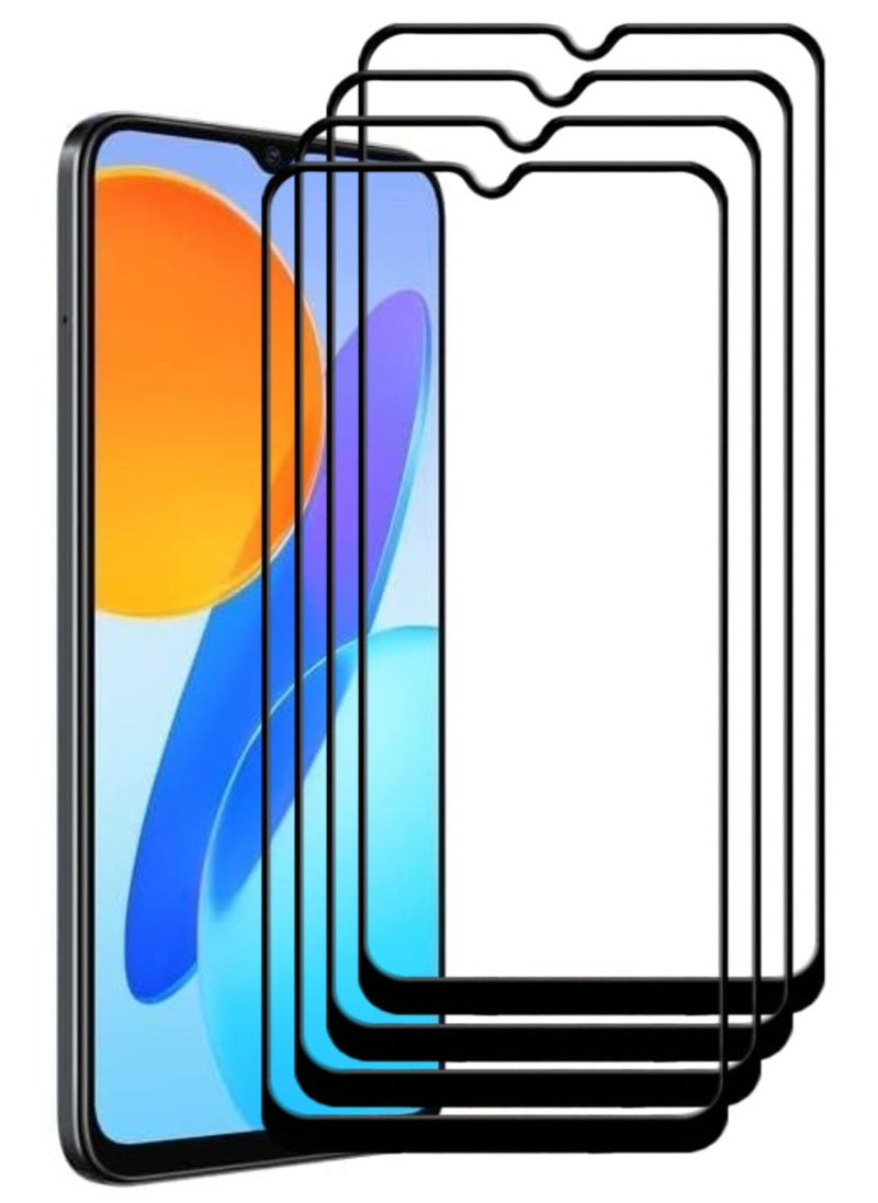 ACLIX 4 Pieces Antistatic ESD Dustproof Premium Quality High Definition Tempered Glass Screen Protector Designed For Honor X6 - Image 1